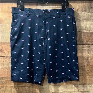 Walter Hagen Navy Shorts with USA men's 34